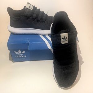 Black/White Adidas Tubular Shadow Athletic shoes